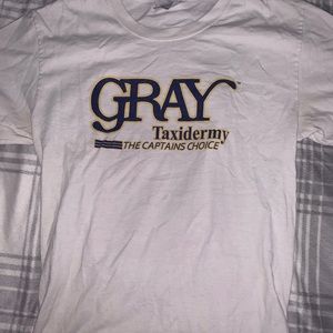 Gray Taxidermy T-shirt